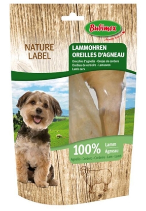 Picture of Bubimex Lamb Ears (4-Pack) Natural Chewing Treats for Dogs